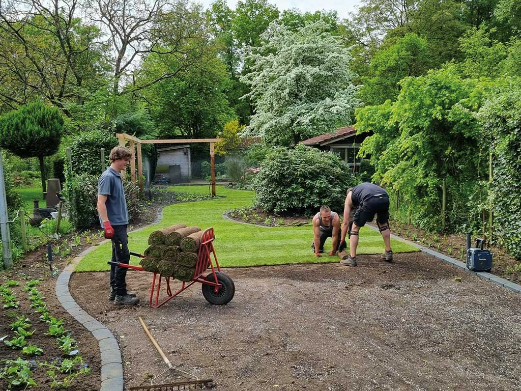 Hovenier breuer graszoden